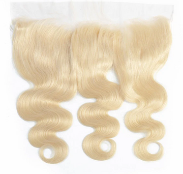 613 PLATINUM BLONDE FRONTAL SIZE 13X4 BODYWAVE